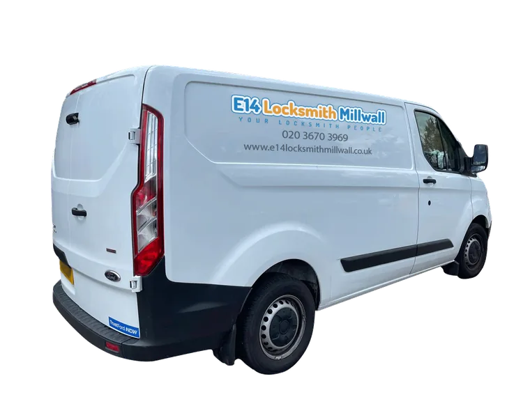 E14 Locksmith Millwall van